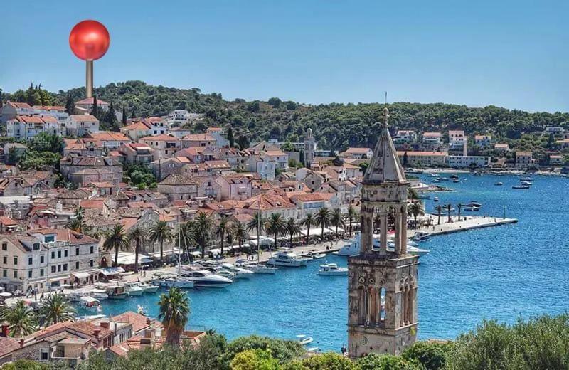 Villa Milton Hvar ฮวาร์ ภายนอก รูปภาพ