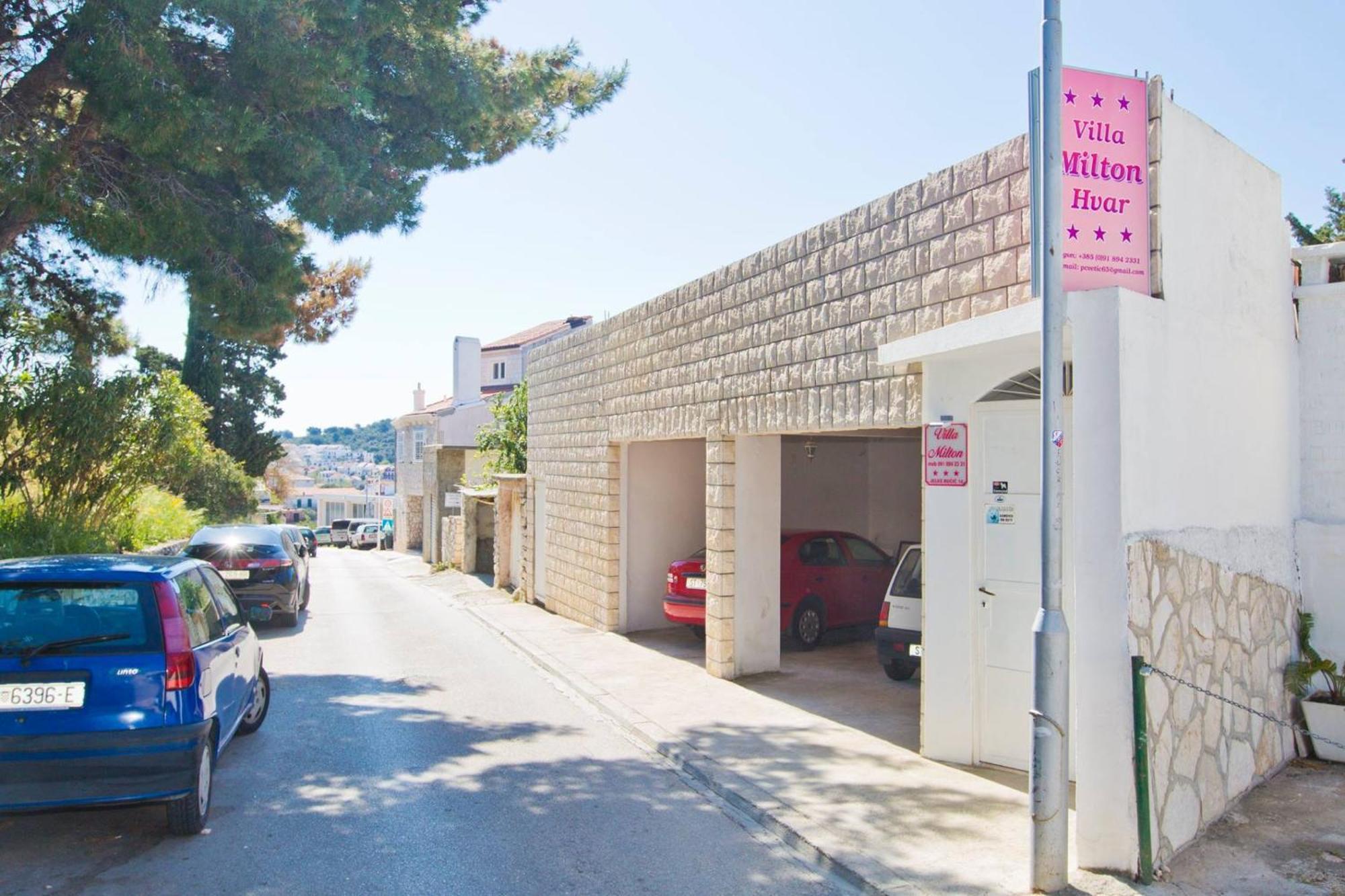 Villa Milton Hvar ฮวาร์ ภายนอก รูปภาพ